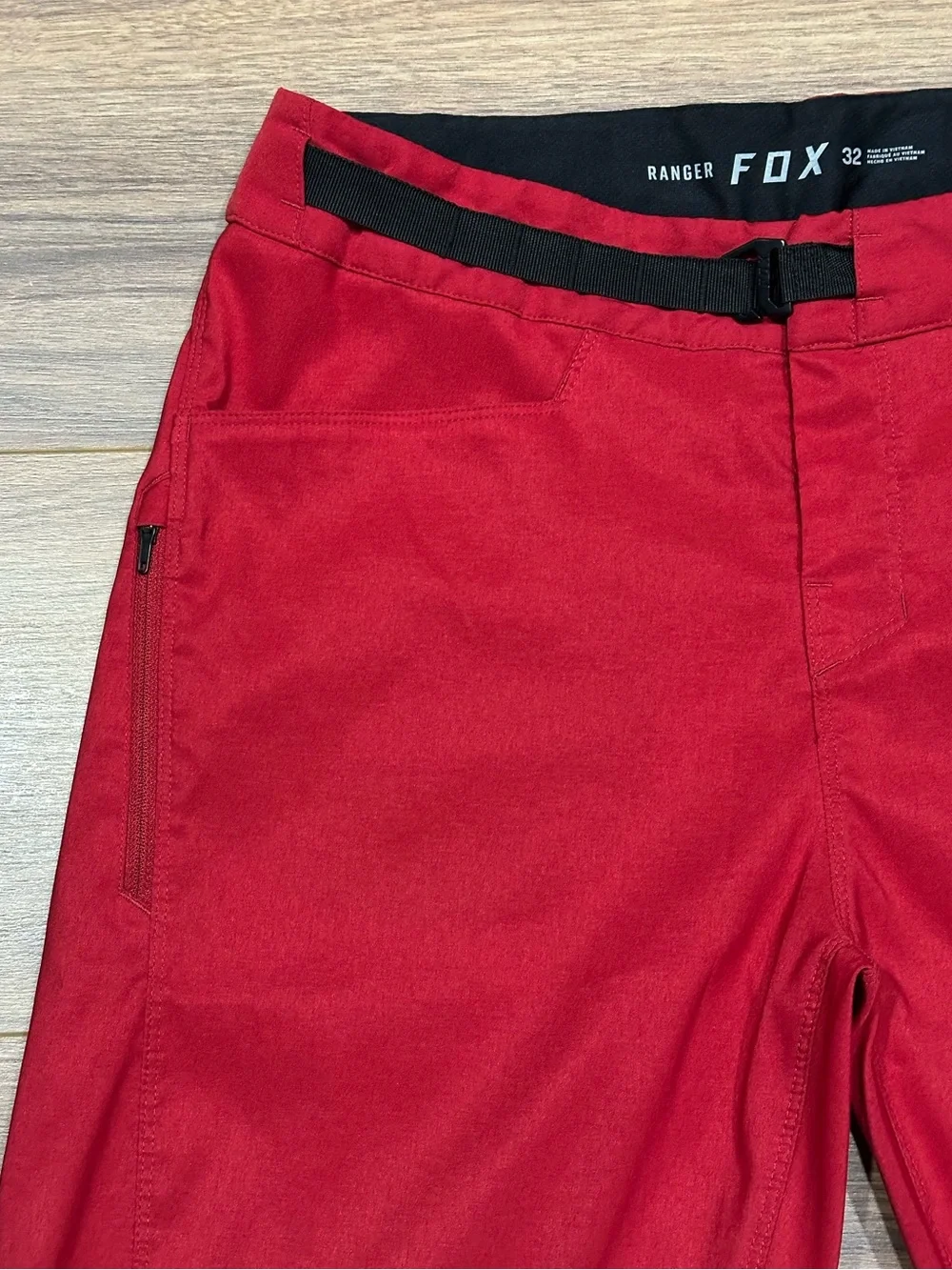 Fox Ranger Cargo Bike Shorts in Red Size 32